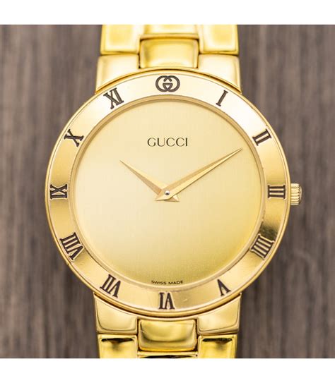 old gucci watch gold|old Gucci watches for sale.